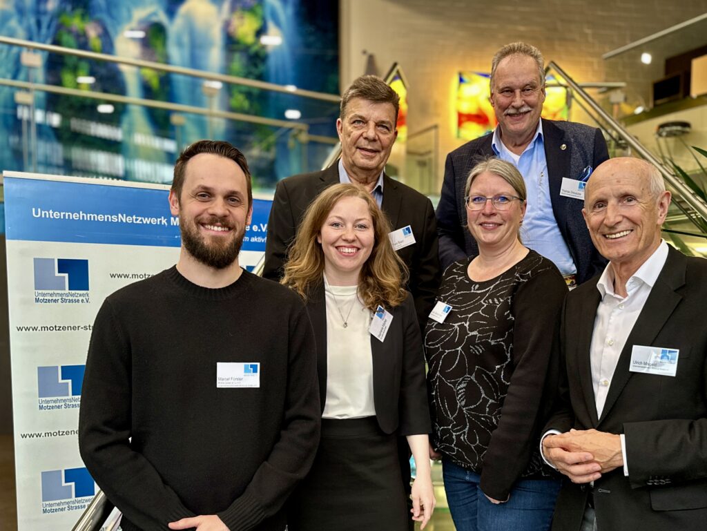 v.l.n.r.: Marcel Förster, Stephanie Köchel, Frank Braun, Julia Geburzi-Horn, Thomas Dreusicke, Ulrich Misgeld